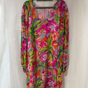 Lilly Pulitzer 6 Carleigh Silk Tunic Dress RARE